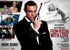 From Russia with Love James Bond 007 Movie Poster
